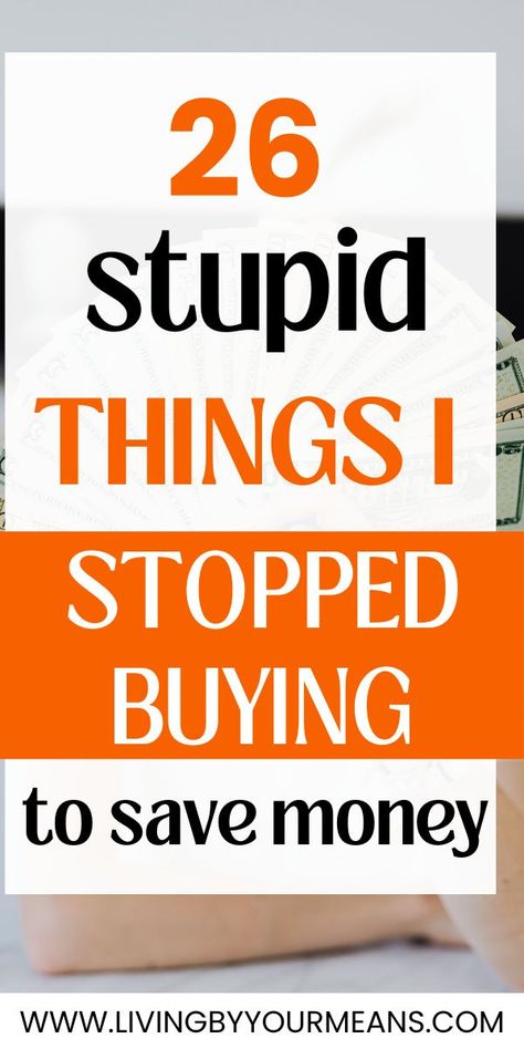 26 Things I Stopped Buying To Save Money in 2024 How To Save For A Car, Save Money For Vacation, Save Money Tips, Look Expensive On A Budget, Plastic Store, Cheap Living, Money Budget, How To Look Expensive, Carpet Cleaning Solution