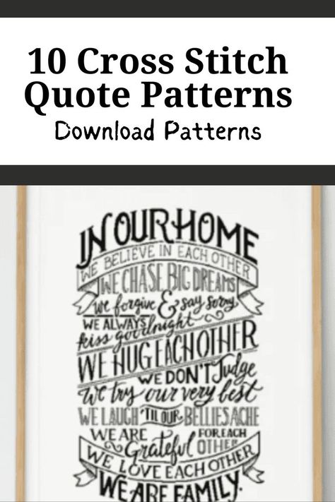 Check out these 10 cross stitch quote patterns. Several of them are free in our cross stitch Library Sassy Cross Stitch Patterns Free, Free Counted Cross Stitch Charts, Counted Cross Stitch Patterns Free Printable, Cross Stitch Sampler Patterns Free, Cross Stitch Fonts Free, Cross Stitch Freebies Free Downloads, Cross Stitch Patterns Free Printable Charts, Free Cross Stitch Patterns To Download, Free Cross Stitch Patterns Printable