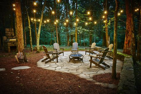 Design Per Patio, Backyard Hangout, Outdoor Fire Pit Designs, Fire Pit Landscaping, Outdoor Seating Area, Fire Pit Area, Backyard Remodel, Fire Pit Designs, Garden Deco