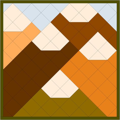 17 Majestic Mountain Quilt Pattern Ideas to Try Quilt Pattern Ideas, Mountain Quilt Block, Mountain Quilt Pattern, Mountain Quilt, Arrow Quilt, The Hills Are Alive, Landscape Art Quilts, Mountain Quilts, Landscape Quilt