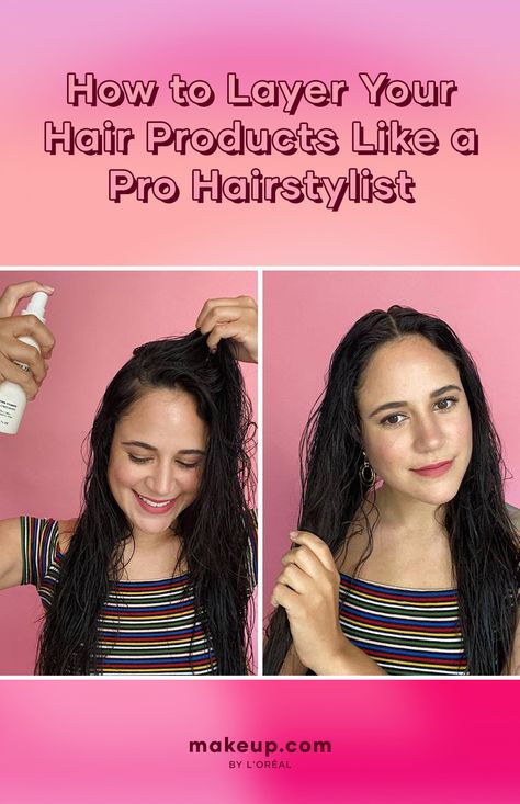 How to Layer Hair Products How To Layer Hair, Next Day Hair, Heat Free Hairstyles, Layer Hair, Volumizing Mousse, Best Hair Mask, Volumizing Spray, Scalp Oil, Heat Protectant