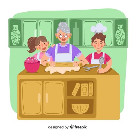 Grandma Cooking Illustration, Cooking Background, Show Background, Cooking Illustration, Grandma Cooking, Cooking For A Group, Background Food, Cooking Quotes, Cooking Photography