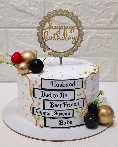 Birthday cake for husband 🎂 #chocolate caramel crunch flavour cake #birthday #husband #birthdaycake #bestcakeinahmedabad #bestcakeintown #chandkhedacakes #gandhinagarcakes #cakedesign #cakeart #cakedecorating #cakestyle #cake #cakes #instagood #instafood #instalike #instadaily #instagram #bussiness #entrepreneur Husband Birthday Cake Men, Birthday Cake Designs For Husband, Cake For Husband Birthday For Men, Birthday Cake For Men Husband Unique, Cake Design For Husband Birthday, Birthday Cake For Men Husband, Birthday Cake For Husband Unique, Husband Birthday Cake, Buttercream Cake Designs