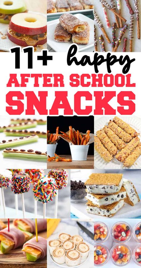 11+ HAPPY After-School Snacks For Kids Homework Snacks, Kids Snacks For School, Kids After School Snacks, Easy School Snacks, Easy After School Snacks, After School Snacks For Kids, Quick Snacks For Kids, School Snacks For Kids, The Best Snacks