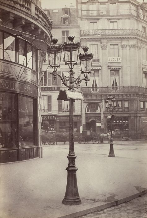 An Insider's View Of 19th-Century Paris (Even The Urinals) | WBUR News Gas Lamps, Paris History, Modern Metropolis, Old Paris, Paris Vintage, Paris Photography, Paris Photo, French Photographers, Photos Vintage