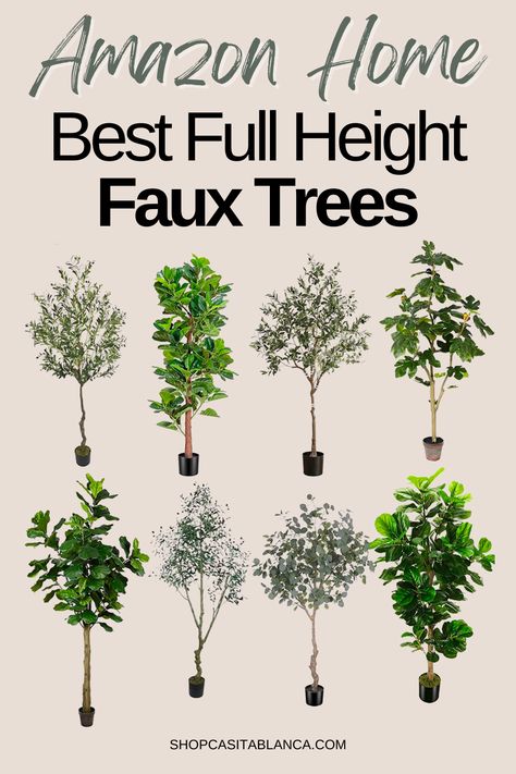 Faux Fig Tree, Artificial Plants Amazon, Best Indoor Trees, Fiddle Leaf Tree, Rustic Office, Faux Olive Tree, Artificial Plants And Trees, Indoor Trees, Fiddle Leaf Fig Tree