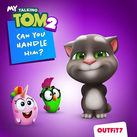 😎😈 Wanna see how I pranked FGTeev Duddy from @funnelvision? Link in my bio. Nobody can handle me! 😂 #MyTalkingTom2 #NewGame #gameplay #fgteev #funny #gamers #TalkingTom #TalkingAngela #bestfriends Talking Tom Cat, My Talking Tom, Apple Watch Accessories Bands, Nerdy Nummies, Getting A Kitten, Logo Game, Talking Tom, Kitty Games, Cool Lego Creations