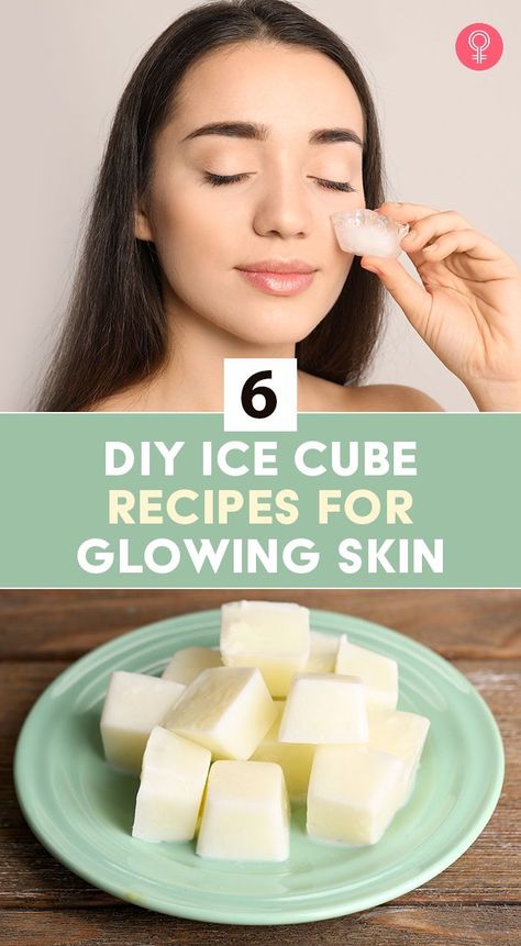 Ice Recipes For Skin, Diy Face Ice Cubes, Face Ice Cubes Diy, Facial Ice Cube Recipe, Diy Cryo Facial, Why Is Ice Good For Your Face, Care Skin Face, Ice Cubes For Face Skin Care Diy, Ice Recipe For Face