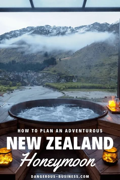 Planning a honeymoon to New Zealand? Here's everything you should add to your itinerary for an adventurous honeymoon! #honeymoondestinations #NewZealand New Zealand Honeymoon, Adventurous Honeymoon, New Zealand Itinerary, Honeymoon Inspiration, New Zealand Trip, Honeymoon Places, Bucket List Vacations, Travel New Zealand, Kayak Trip