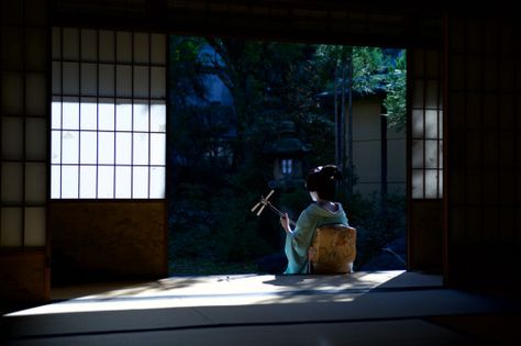 Shamisen Aesthetic, Houses Inspiration, Geisha Art, Japanese Culture, Milky Way, House Inspiration, Kyoto, Mood Board, Tourism