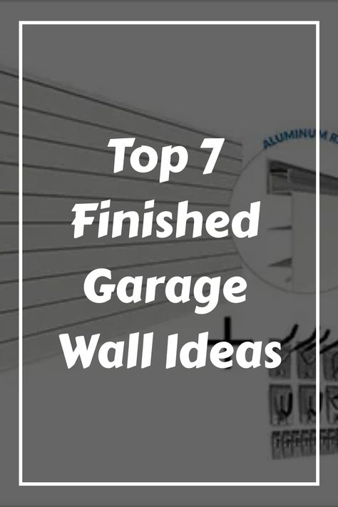 Transform your garage into a versatile space by giving its walls a makeover. Beyond parking cars and storing seasonal items, a finished garage can serve various purposes and meet different needs. Discover the many possibilities that await when you upgrade the walls of your garage. Neat Garage Ideas, Board And Batten Garage Interior, Finish Garage Ideas, Inside Garage Door Makeover, Modern Garage Interior Design, Garage Mirror Wall, Garage Shiplap Wall, Garage Slatwall Ideas, Two Tone Garage Walls