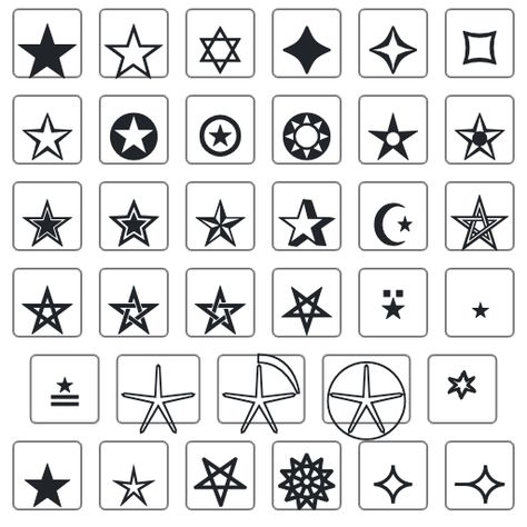 Star symbols - ★ Star Symbol Copy And Paste, Emoji Texts, Star Symbol, Star Outline, Flower Symbol, Text Symbols, Cute Website, Stars