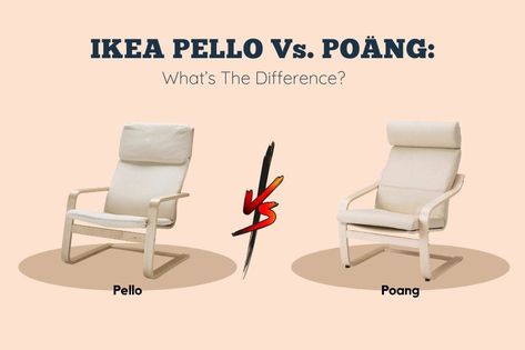 IKEA PELLO Vs. POÄNG: What’s The Difference? - Office Chair Trends Ikea Pello Chair Hack, Ikea Poang Chair Makeover, Pello Ikea Chair, Ikea Poang Chair Living Room, Ikea Poang Chair Hack, Pello Ikea, Poang Chair Living Room, Poang Chair Makeover, Ikea Pello