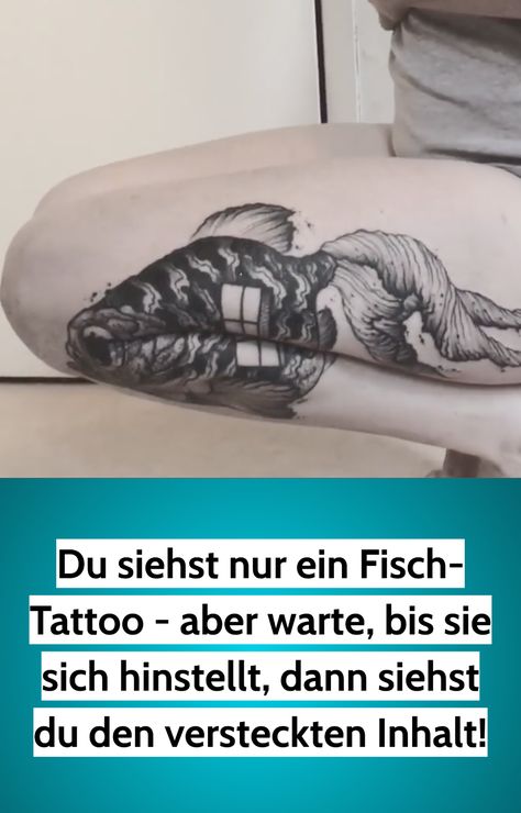 Tattoo, öffne dich! Bei den folgenden 14 Tattoos erkennst du das ganze Tattoo erst, wenn es seinen versteckten Inhalt „öffnet“. Wer noch auf der Suche nach einem coolen Tattoo ist, wird hier bestimmt die richtige Inspiration finden. Die Tattoo Ideen sind wunderschön, besonders und individuell. Da ist für jeden Geschmack etwas dabei. Kunst Tattoos, Geniale Tattoos, Body Art, Tattoos, Pins, Quick Saves