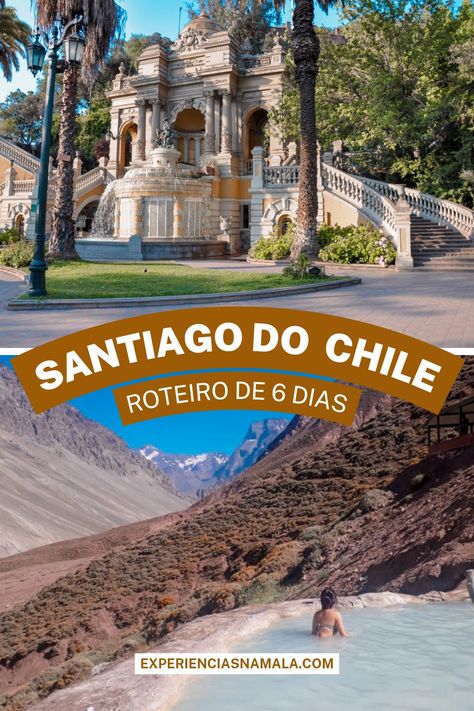 #santiago #santiagodochile #fotosemsantiago #santiagochileaesthetic #santiagochilephotos Travel To Chile, Santiago Chile, Santa Lucia, Travel Dreams, Collage, Travel, Pins, Valparaiso