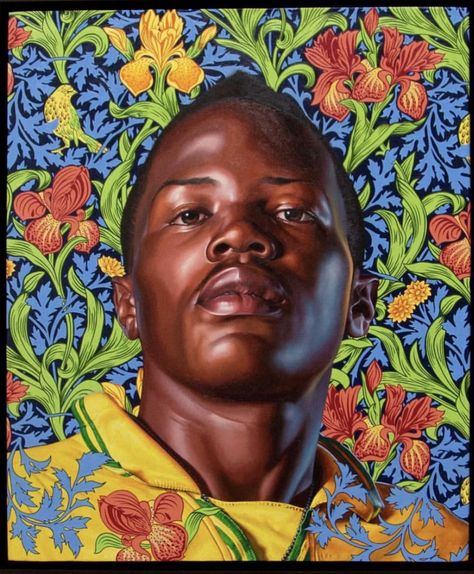 Kehinde Wiley  https://kehindewiley.com Kodama Tattoo, Kehinde Wiley, Portraiture Art, Portraiture Painting, A Level Art, Ap Art, African American Art, Contemporary Art Gallery, Black Artists