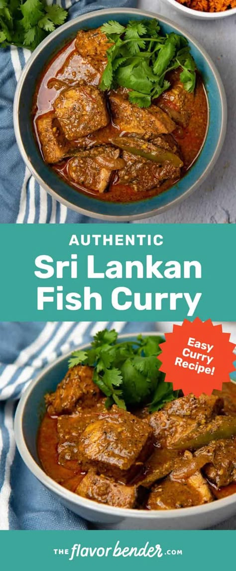 Sri Lanka Fish Curry, Sri Lankan Fish Curry Recipes, Sri Lankan Fish Curry, Authentic Sri Lankan Recipes, Fish Indian Recipes, Sri Lanka Curry, Sri Lankan Curry Recipes, Fish Curry Recipe Indian, Curry Fish Recipes