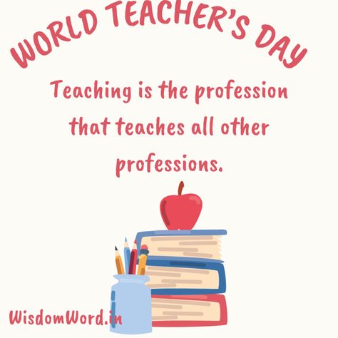 Drawing Ideas For Teachers, World Teachers Day Quotes, Teacher Day Wishes Quote, Happy World Teachers Day, Ideas For Teachers Day, Happy Teachers Day Quotes, Best Teachers Day Quotes, Teachers Day Card Design, Happy Teacher's Day Quotes