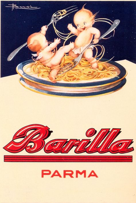 PRIMAVERA, #Barilla en casa, en la playa, no puede faltar para que mis hijos, no dejen de disfrutar! Vintage Italian Posters, Apple Collection, Italian Posters, Postal Vintage, Vintage Advertising Posters, Vintage Apple, A4 Poster, Old Ads, Business Advertising Design