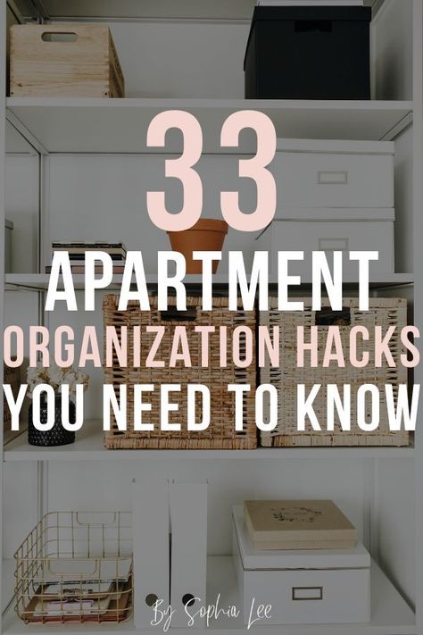 Mar 29, 2021 - These apartment organization hacks are so good you'll be wishing you knew them sooner. From cleaning to decorating, these are the best apartment hacks. Apartment Organization Hacks, Apartment Hacks Organizing, Small Apartment Hacks, Small Apartment Organization, Apartment Hacks, Apartment Checklist, Apartment Storage, Apartment Decorating On A Budget, Apartment Decoration