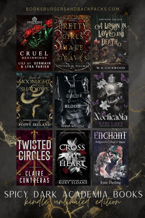 Spicy Book Covers, Good Spicy Books, Dark Academia Romance Books, Books Dark Academia, Spicy Book Series To Read, Academia Books, Romantasy Books To Read, Best Dark Romance Books, Romantasy Book Aesthetic