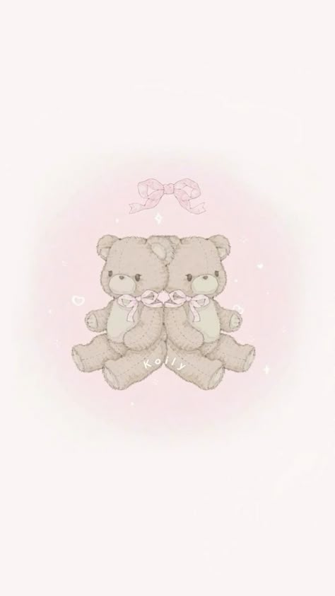 Coquette Wallpapers, Pink Wallpaper Kawaii, Bow Wallpaper Iphone, Wallpapers For Ipad, Coquette Wallpaper, Teddy Bear Wallpaper, Jelly Wallpaper, Cute Wallpapers For Ipad, Pink Wallpaper Girly