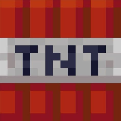 Minecraft Tnt, Build A Wall, Oak Planks, Themed Room, 28 Days, Wall Sticker, Pixel Art, Minecraft, The Uk