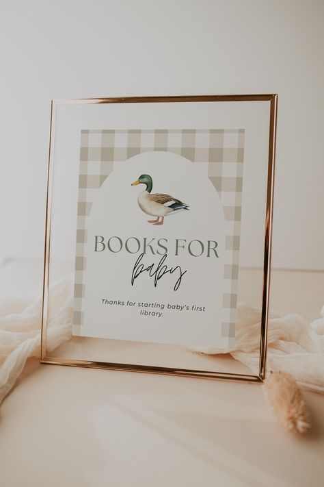 Ducks Baby Shower Ideas, Mallard Baby Shower Theme, Duck Hunting Baby Shower Ideas, Mallard Duck Baby Shower Ideas, Baby Shower Sign In Ideas, Duck Themed Baby Shower Ideas, Hunting Baby Shower Ideas, Card Table Decor, Hunting Baby Shower Theme