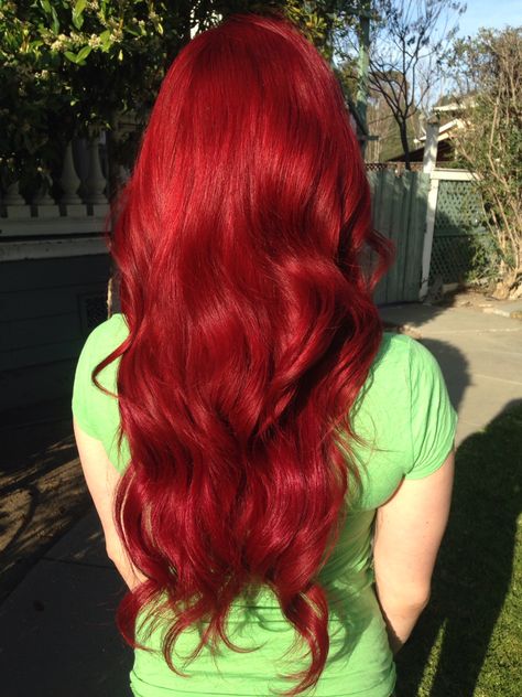 Red hair little mermaid hair color Red Mermaid Hair Color, Red Hair Ariel, Full Red Hair Color, Red Hair Mermaid, Best Red Hair Color, Candy Red Hair, Ariel Red Hair Color, Red Mermaid Hair, Red Hair Color Dye