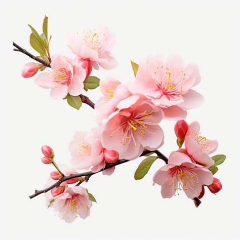 China New Year, Peach Blossom Flower, Background Png Images, Spring Drawing, Red Peach, New Year Designs, Peach Blossom, Peach Blossoms, Background Png