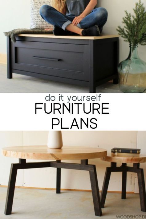 Learn how to build your own bed frame or wood furniture that looks professional! Check out these DIY furniture projects and woodworking plans! Unique Diy Furniture, Diy Dresser Plans, Woodshop Diaries, Dresser Plans, Diy Furniture Videos, Furniture Build, Woodworking Furniture Plans, Woodworking Inspiration, Diy Furniture Ideas