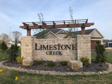 Neighborhood Entry Signs, Subdivision Entrance Signs, Water Feature Entrance, Driveway Addition, Gated Community Entrance, Zoo Buildings, Neighborhood Entrance, Subdivision Sign, Subdivision Entrance