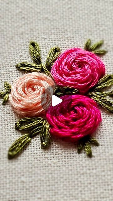 Embroidery stitches tutorial