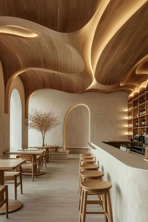 Desain Pantry, Lobby Design, Cafe Interior Design, Flight Attendants, Design Exterior, Restaurant Interior Design, Restaurant Interior, Cafe Interior, Cafe Design