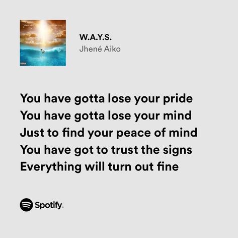 Ways Jhene Aiko, Lyrics Quotes Aesthetic, Motivational Song Lyrics, Song Lyrics Quotes, Aesthetic Spotify, Jhené Aiko, Motivational Songs, Meaningful Lyrics, Rap Lyrics Quotes