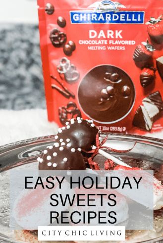 #Ad Want a quick and easy holiday treat that not only looks festive but will wow your guest when they taste? In this post I am sharing two Ghirardelli Melting Wafer recipes from Sam's Club that are sure to be the talk of the party! #BiteBetter Link to blog! Ghirardelli Melting Wafers Recipe, Melting Wafers Recipes, Easy Holiday Sweets, Candy Melts Recipe, Holiday Sweets Recipes, Ghirardelli Recipes, Ghiradelli Chocolate, Candy Wafers, Dark Chocolate Candy