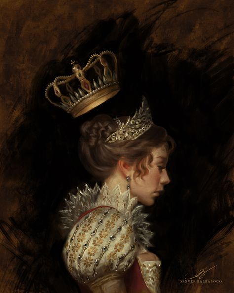 Vanessa Kirby The Crown, Napoleon Movie, David Painting, Napoleon Josephine, Empress Josephine, Baroque Painting, Vanessa Kirby, Royal Art, Princess Margaret