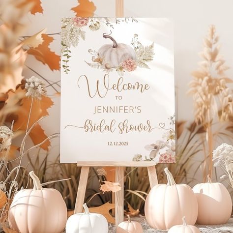 Boho fall pumpkin bridal shower welcome foam board Boho Bridal Shower, Boho Fall, Boho Bridal, Photo Prints, Disney Gifts, Foam Board, Star Wars Gifts, Fall Pumpkins, Matching Items