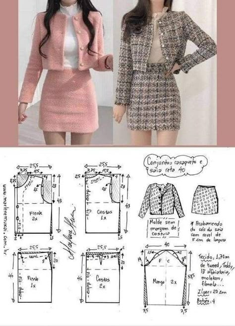 Clothing Pattern Design, Dress Patterns Diy, Easy Dress Sewing Patterns, Sewing Clothes Women, Fashion Design Patterns, Diy Clothes Design, Couture Sewing Techniques, Diy Fashion Clothing, Diy Blouse Pattern