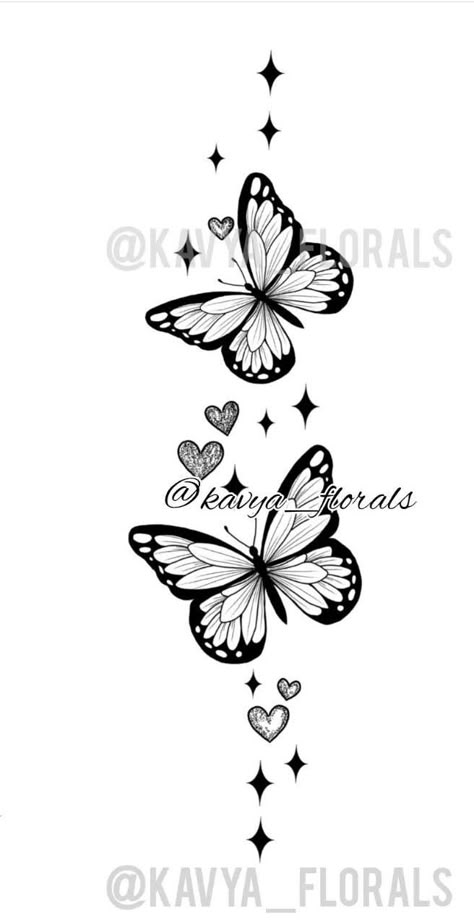 Butterfly Tattoos Meaningful, Shoulder Tattoos For Women Ideas, Forearm Tattoos Butterflies, Tattoos To Trace, Neck Tattoo Stencils For Women, Cute Butterfly Tattoos For Women, Baddie Tats Arm Ideas, Begginer Tattoo Designs For Women, Cute Tattoos For Women Leg