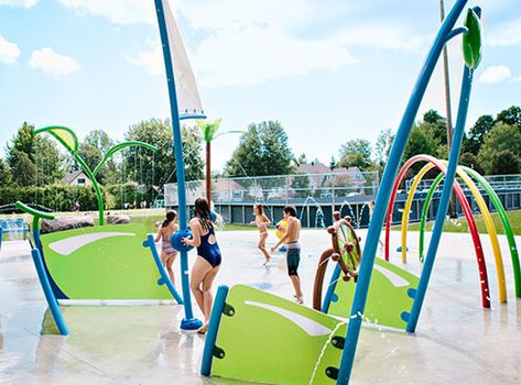 Spray Park Catalog. #playquest #vortex #playgrounddesign #sprayparks #canada Vortex Water, Spray Park, Park Equipment, Splash Park, Water Movement, Grant Writing, Splash Pad, Community Park, Outdoor Classroom