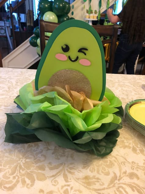 Avocado Centerpiece Table Decorations, Avocado Party Theme, Avocado 1st Birthday Party Theme, Avocado Centerpieces, Avocado Baby Shower Theme, Avocado Birthday Party, Avocado Theme, Avocado Birthday, Avocado Party