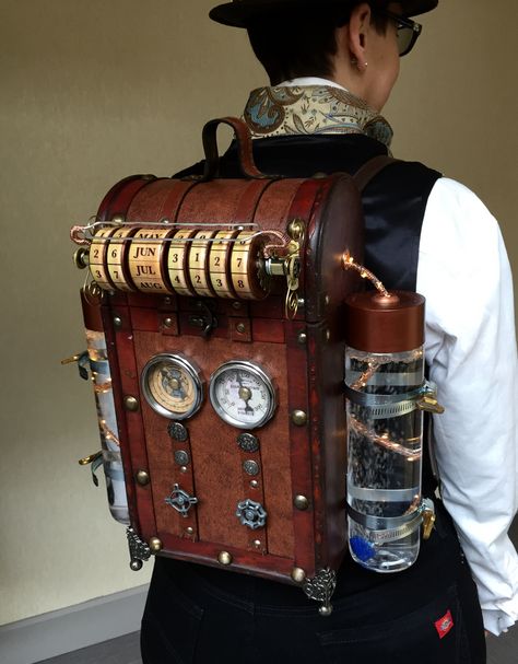 Steampunk Time Machine, Steam Punk Diy, Steampunk World, Moda Steampunk, Steampunk Gadgets, Mode Steampunk, Steampunk Aesthetic, Art Steampunk, Diesel Punk