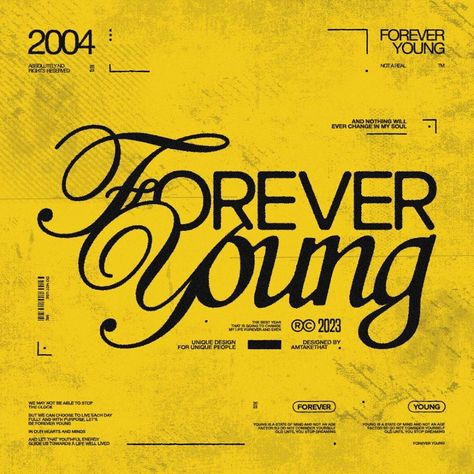 ⏳FOREVER YOUNG Graphic design concept by @amtakethat Being forever young has nothing to do with your age. This is all about if you still… | Instagram Graphic Design Concept, Graphic Design Typography Poster, Abstract Graphic Design, Music Poster Design, Film Design, Graphic Design Fonts, Collage Design, Start Living, Graphics Inspiration