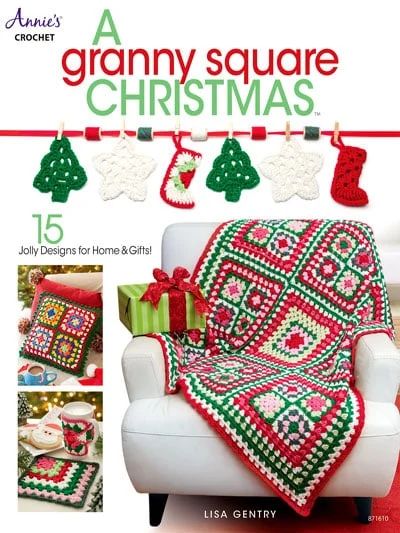 Granny Square Christmas, Crochet Ideas For Baby, Crochet Granny Squares Patterns, Easy Crochet Ideas, Christmas Afghan, Annie's Crochet, Christmas Crochet Pattern, Crochet Holiday, Crochet For Babies