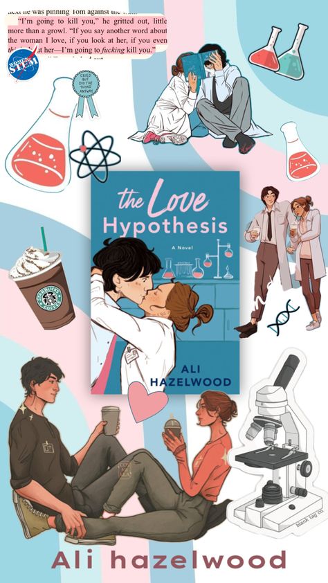 The love hypothesis Bookshelves Aesthetic, Ali Hazelwood Books, Adam Carlsen, The Love Hypothesis, Love Hypothesis, Ali Hazelwood, Book Vibes, Book Annotations, Romance Books Quotes