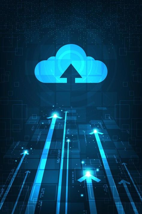 Cloud interface that shows data uploading to the internet. Vector Free, The Internet, Clip Art, Internet