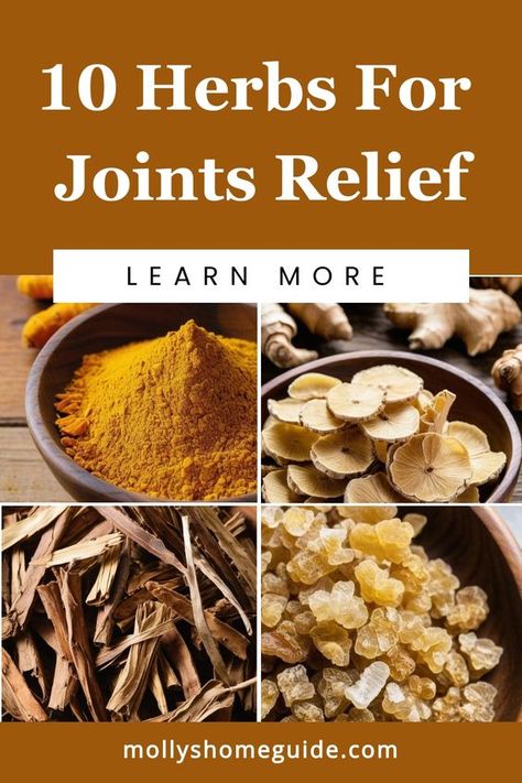 Discover the power of nature with herbal remedies for pain relief. Whether you're looking for herbs for joints relief or natural pain relief options, there are various Ayurvedic and analgesic herbs that can help alleviate discomfort. From herbs for joint pain to calming herbs for aches and pains, explore the best herbs for arthritis and joint pain. Consider making your own homemade arthritis balm using proven herbs for achy joints or try incorporating calming herbs into your daily routine. Herbs For Joints Relief, Herbs For Joints, Calming Herbs, Achy Joints, Joints Pain Remedy, Medicinal Herbs Garden, Medical Herbs, Natural Healing Remedies, Herbal Healing