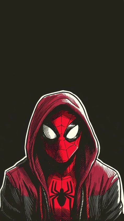 Red Black Background, Black Background Art, Marvel Iphone Wallpaper, Marvel Phone Wallpaper, Spiderman Comic Art, Iphone Wallpaper Backgrounds, Spider Man Wallpaper, Pop Art Images, Marvel Superhero Posters