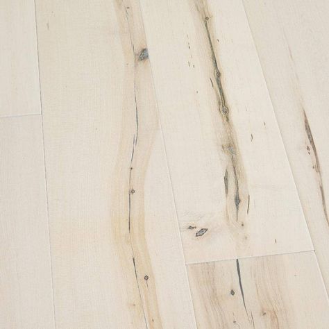 White Washed Wood Floors, Bleached Wood Floors, Flooring Colors, Maple Water, White Washed Floors, Rustic Flooring, 7 Layers, Flooring Materials, Engineered Hardwood Flooring